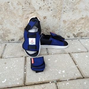 jordan with strap around ankle